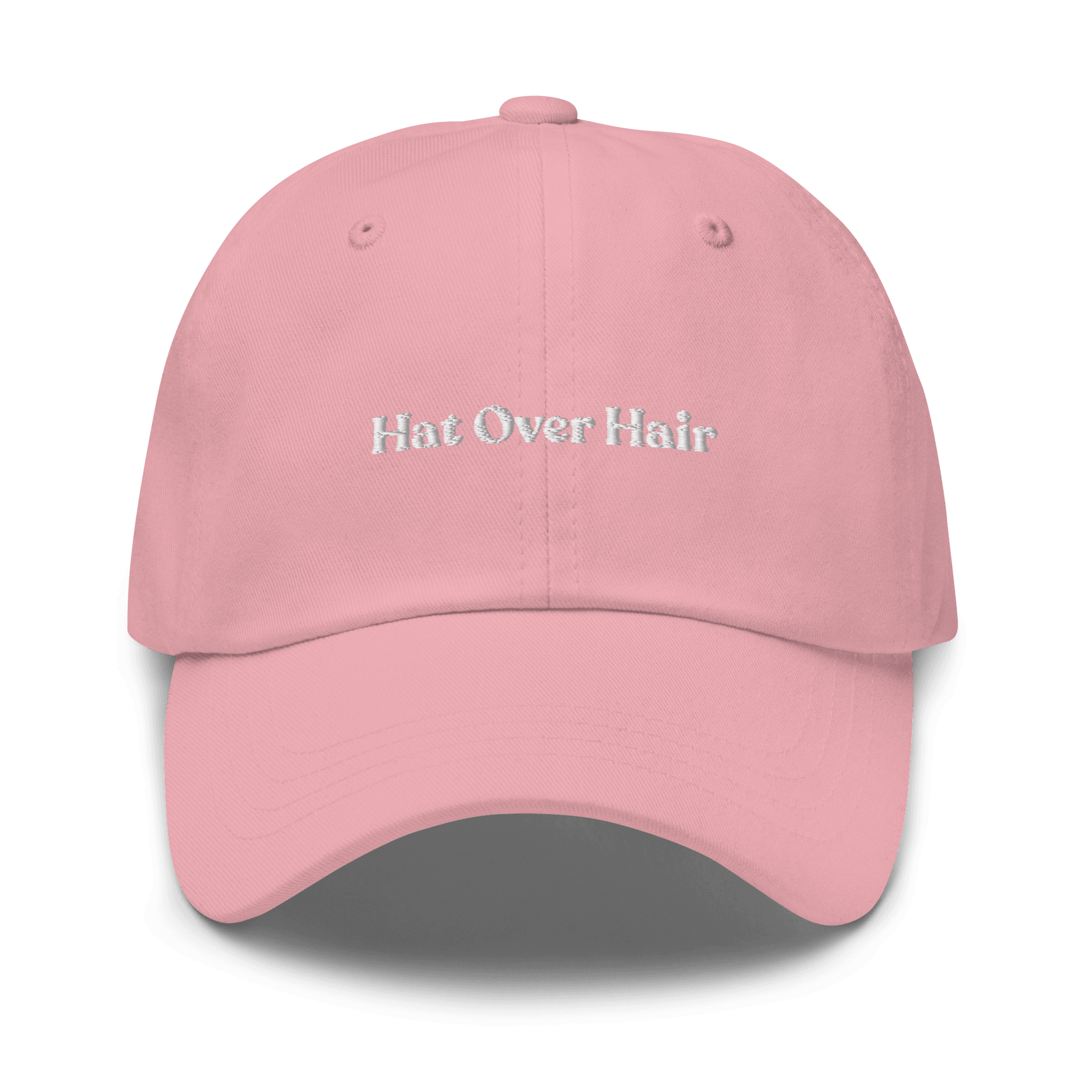 Hat Over Hair Embroidered Dad Hat - Polychrome Goods 🍊