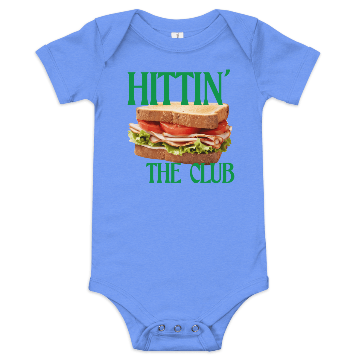 Hittin' The Club Baby Onesie - Polychrome Goods 🍊