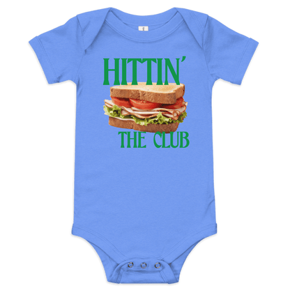 Hittin' The Club Baby Onesie - Polychrome Goods 🍊