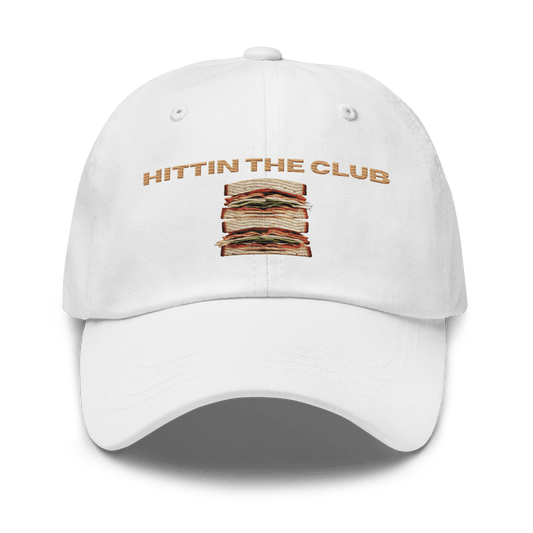 Hittin' the Club Sandwich Embroidered Dad Hat - Polychrome Goods 🍊