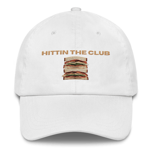 Hittin' the Club Sandwich Embroidered Dad Hat - Polychrome Goods 🍊