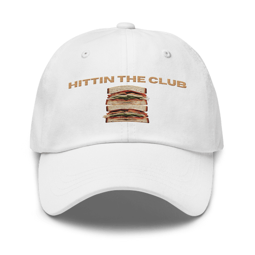 Hittin' the Club Sandwich Chapeau de papa brodé