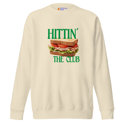 Hittin' the Club (Sandwich) Sweatshirt - Polychrome Goods 🍊