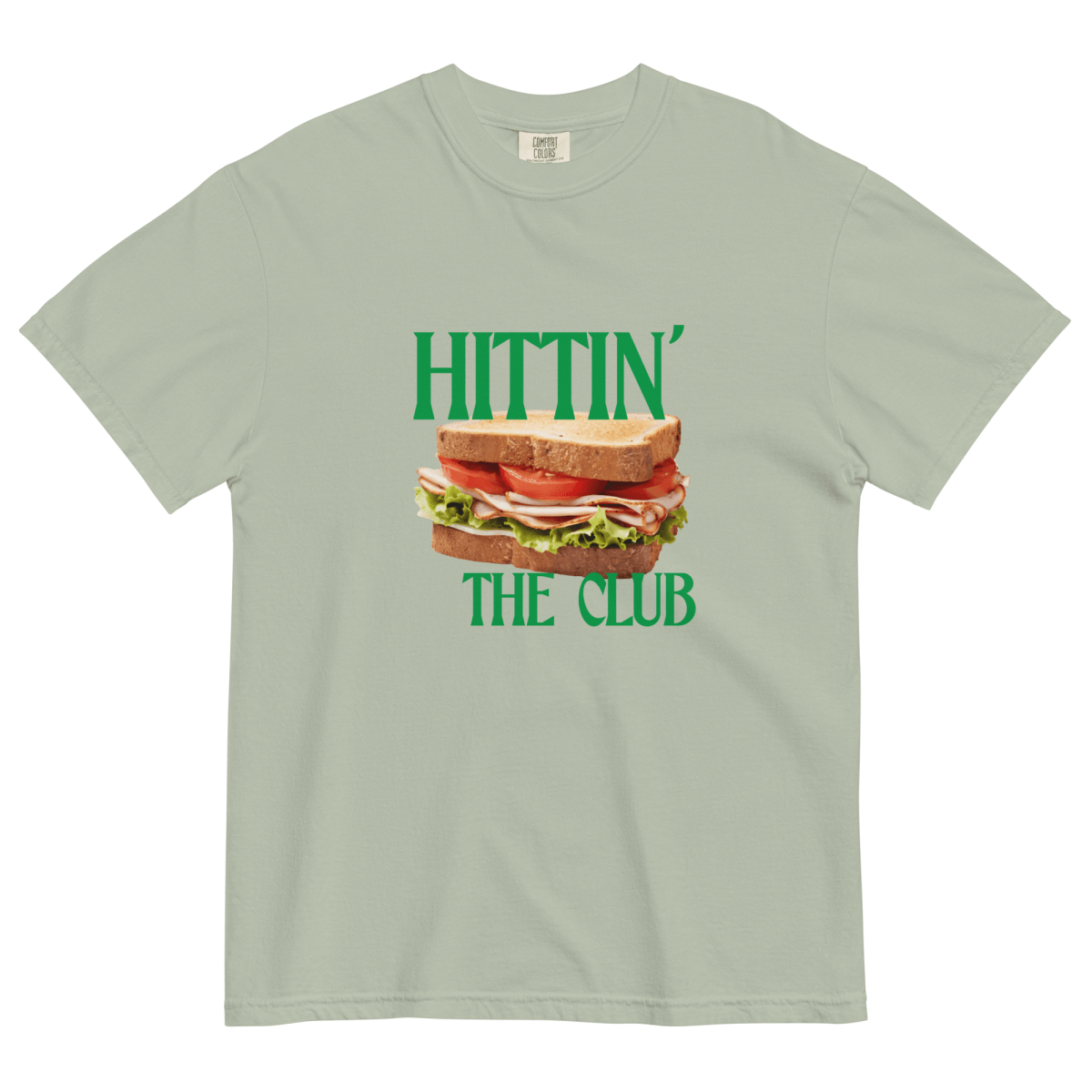 Hittin' the Club (Sandwich) T-shirt - Polychrome Goods 🍊