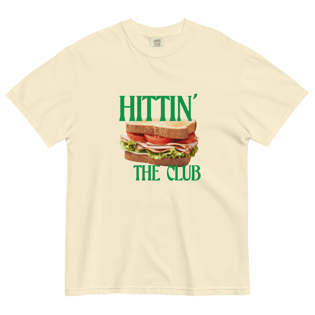 Hittin' the Club (Sandwich) T-shirt - Polychrome Goods 🍊