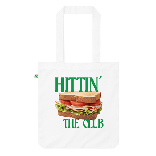 Hittin' the Club (Sandwich) Tote Bag - Polychrome Goods 🍊