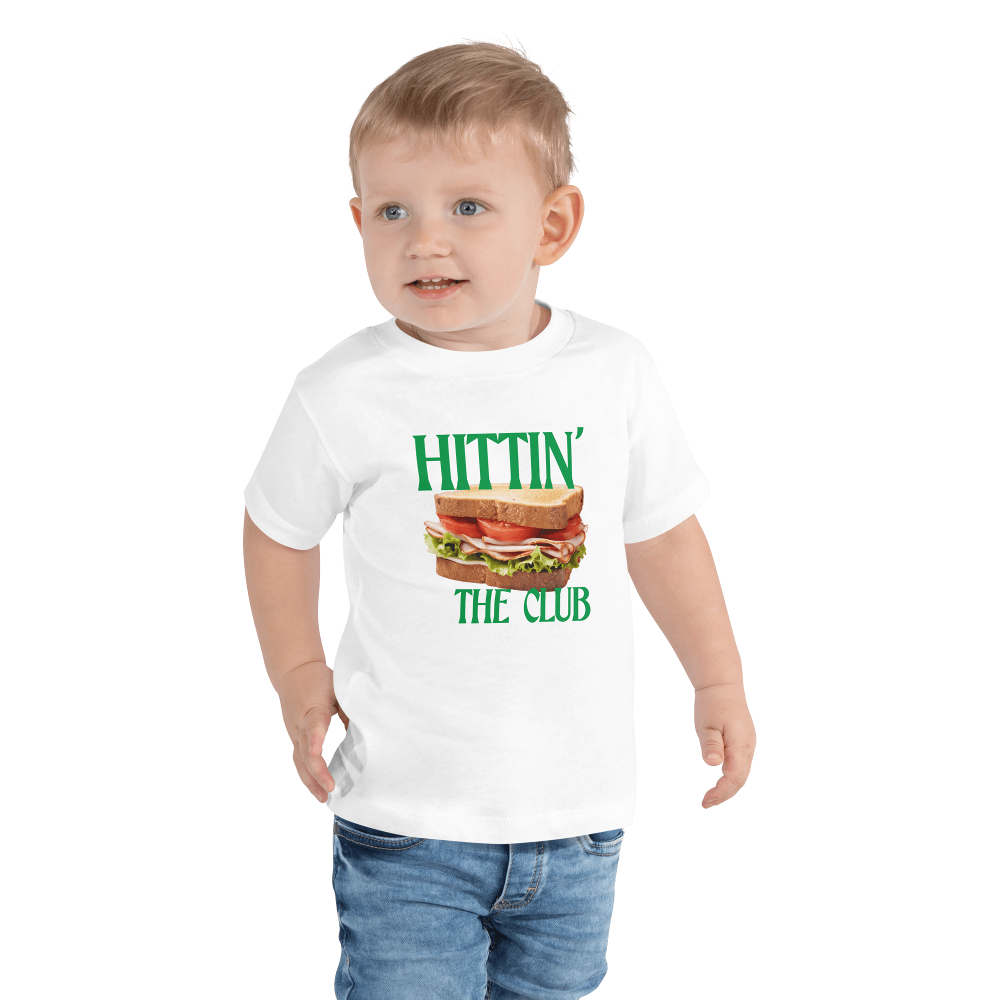Hittin' The Club Toddler Short Sleeve Tee Polychrome Goods 🍊