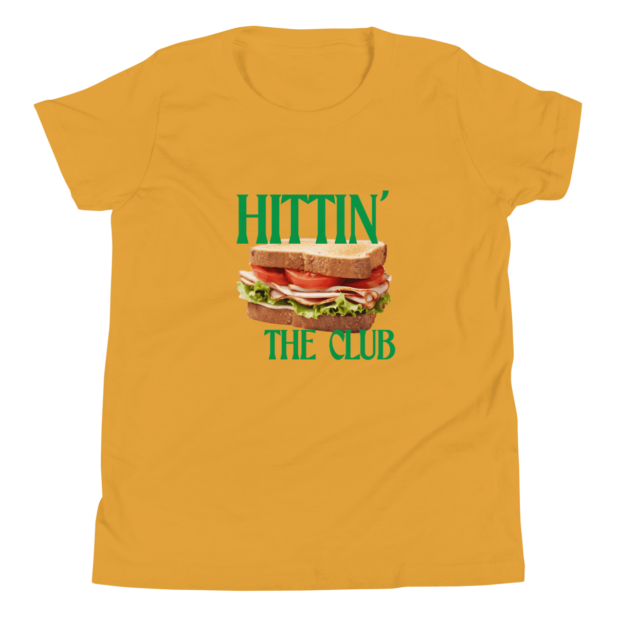 Hittin' The Club Youth T-Shirt - Polychrome Goods 🍊