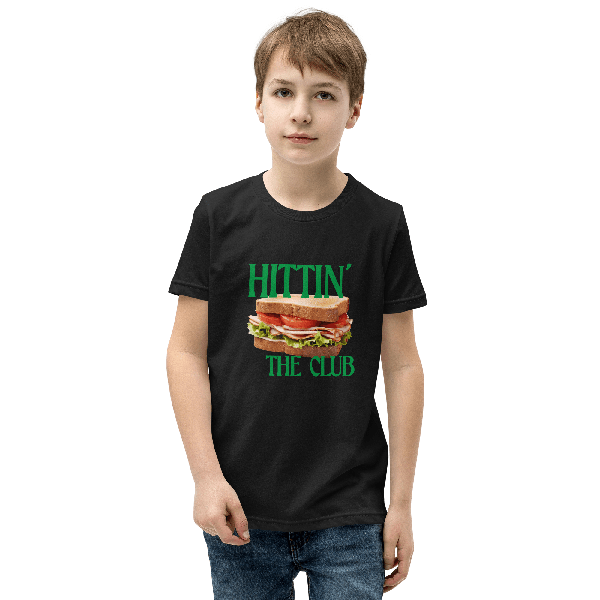 Hittin' The Club Youth T-Shirt Polychrome Goods 🍊