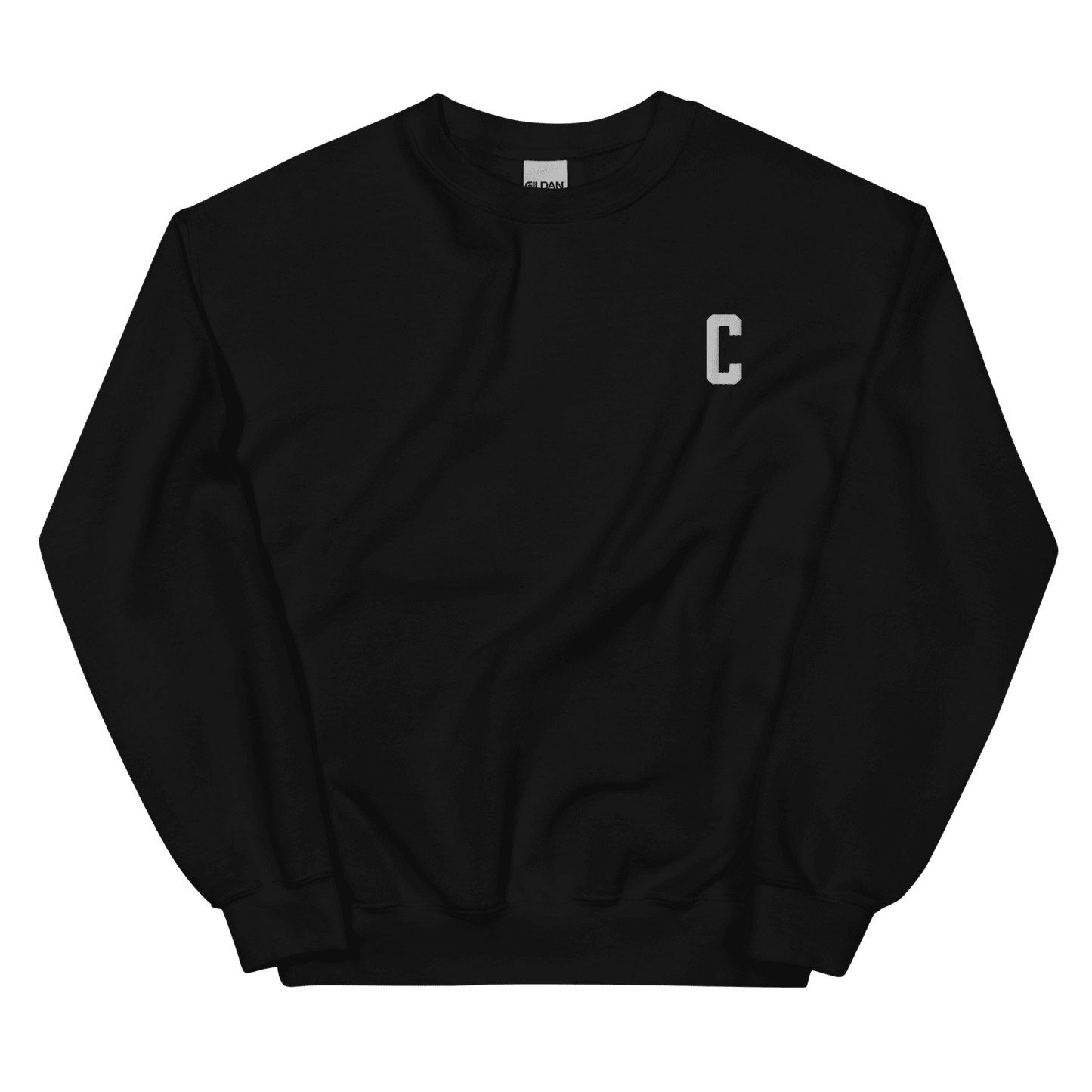 Hollander No. 24 Sweatshirt with Embroidered 'C' Patch on Front - Polychrome Goods