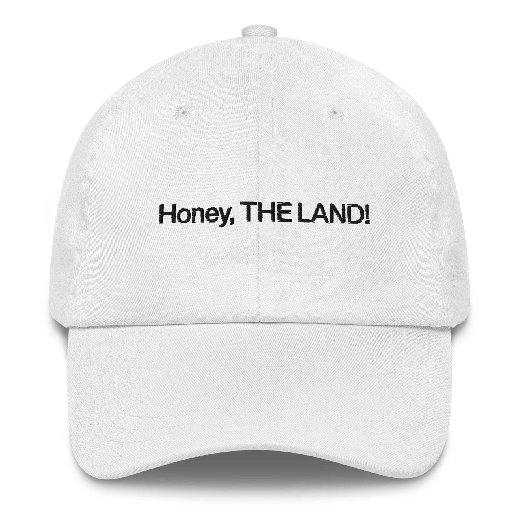 Honey, THE LAND! Sylvia Browne Embroidered Hat - Polychrome Goods 🍊