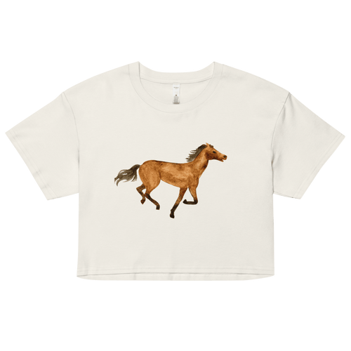 Horse Crop Top