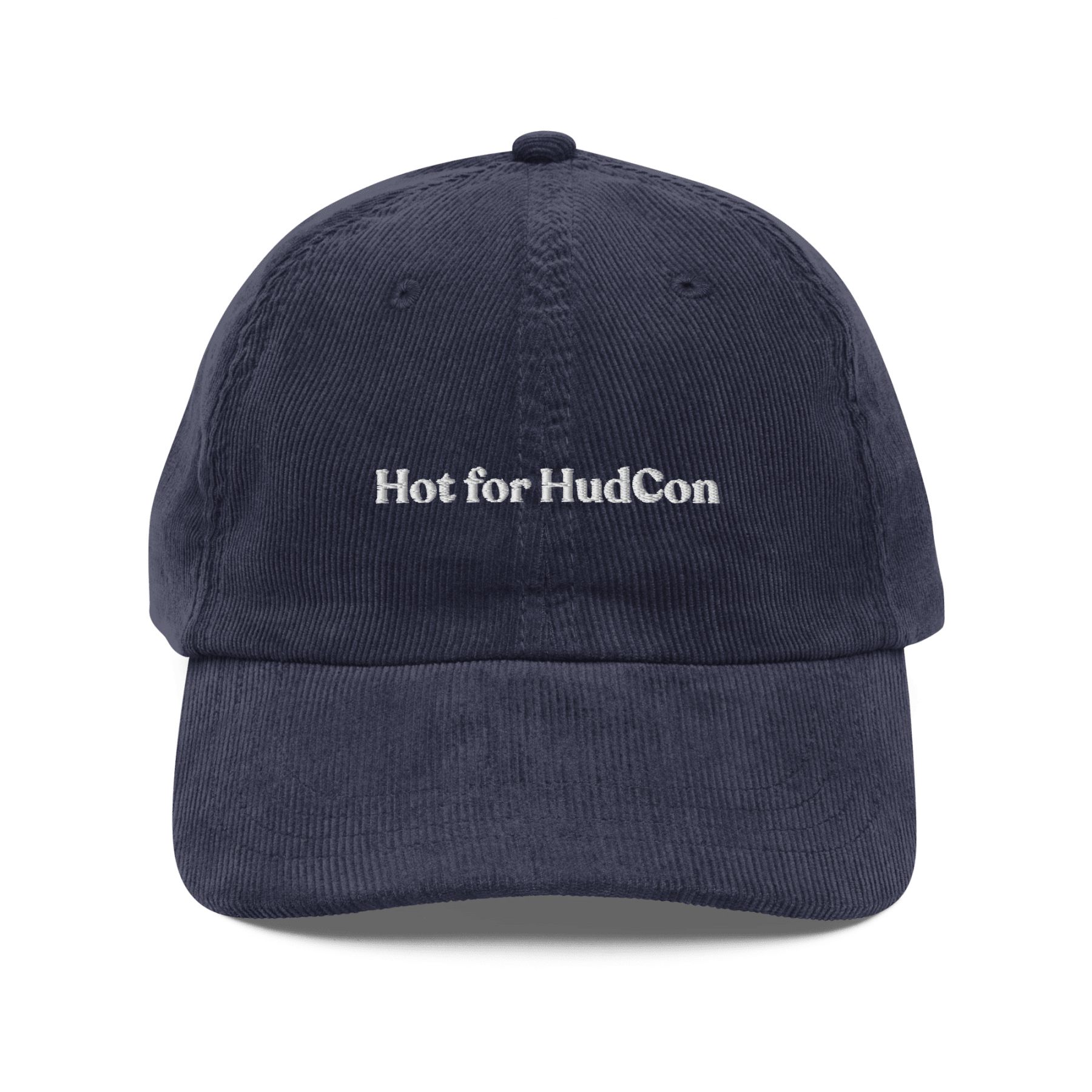 Hot for HudCon Embroidered Corduroy Hat - Polychrome Goods