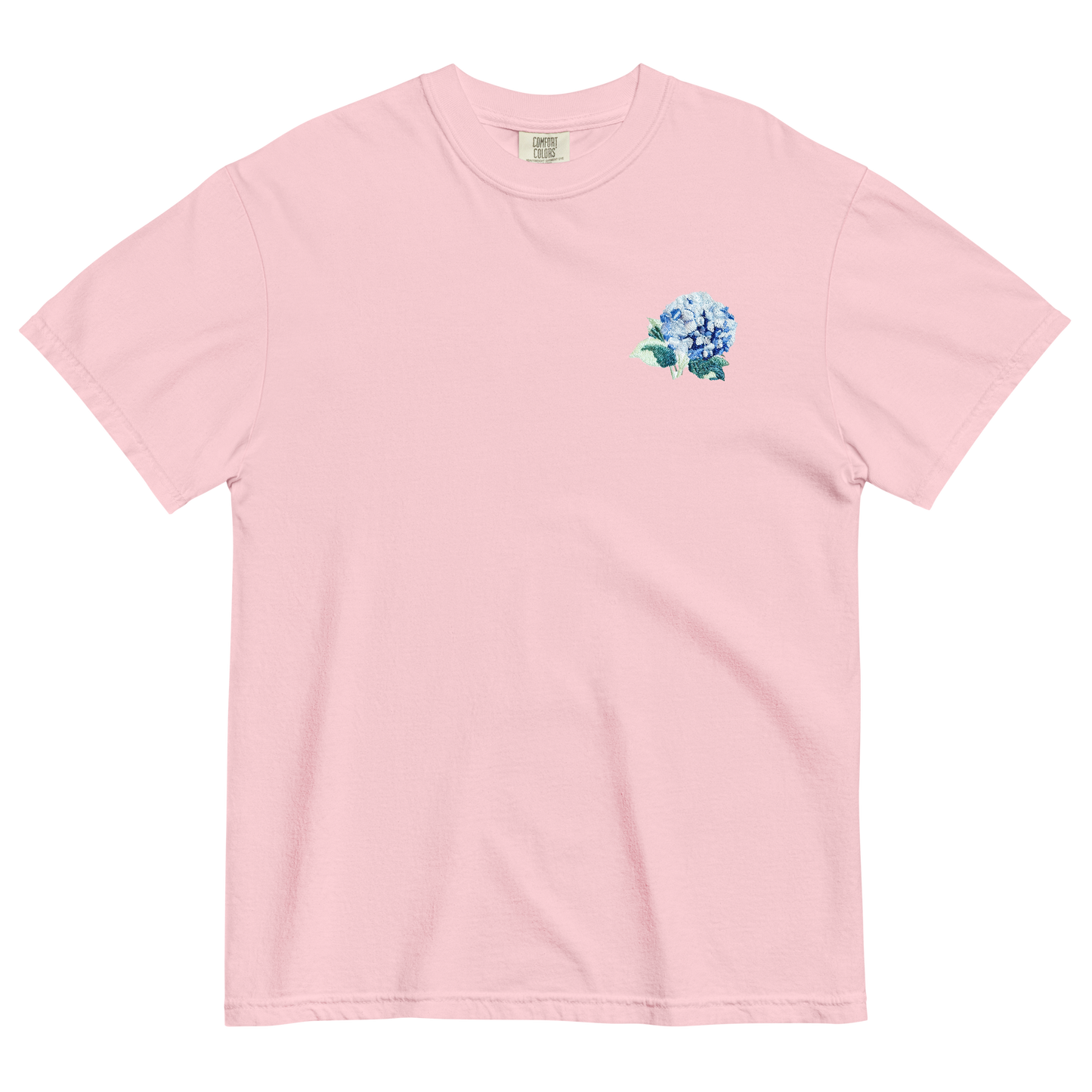 Hydrangea Embroidered Shirt