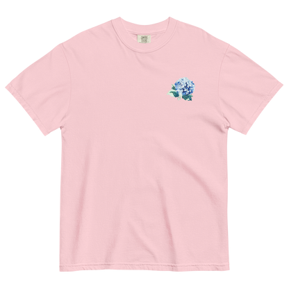 Hydrangea Embroidered Shirt