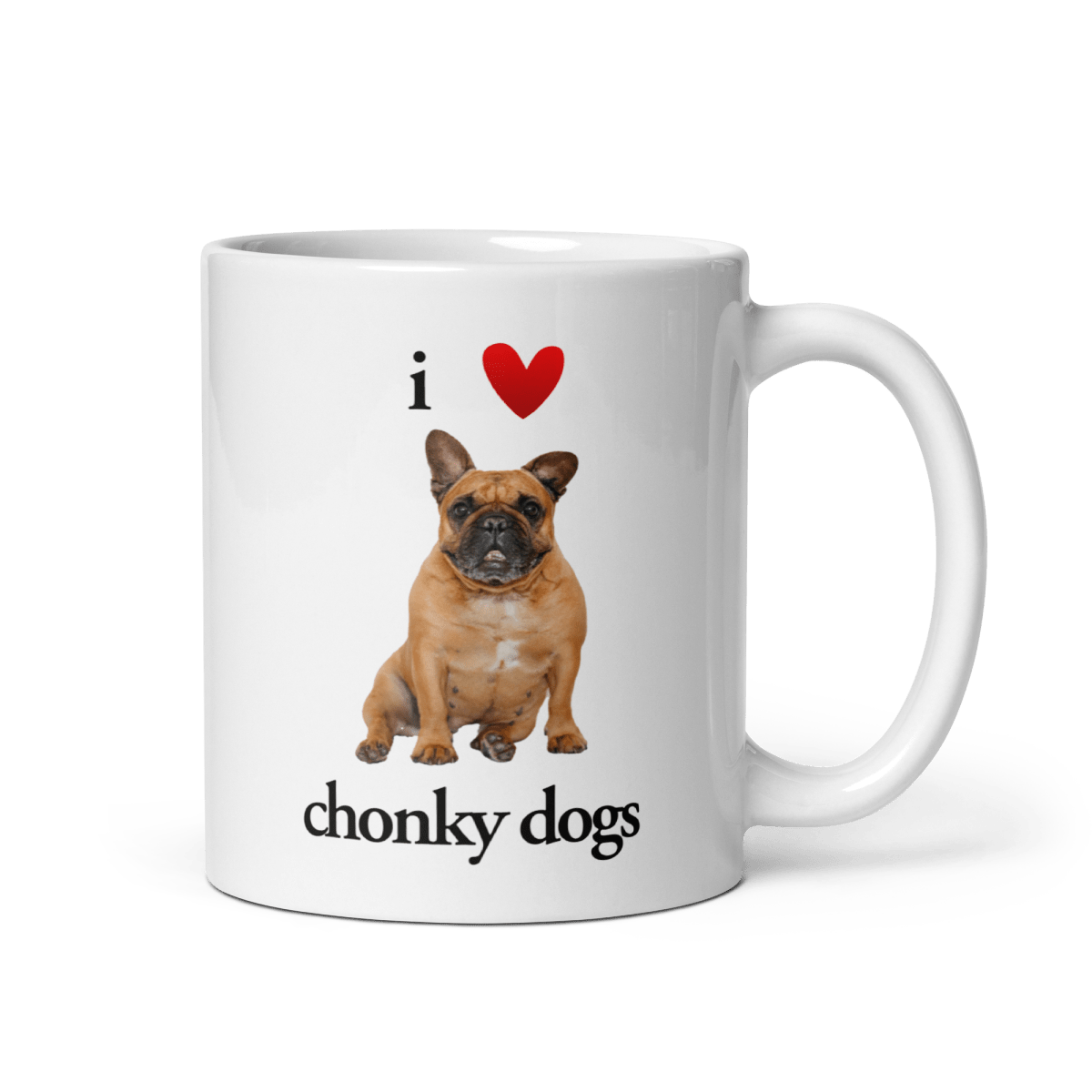 I ❤️ Chonky Dogs Mug - Polychrome Goods 🍊