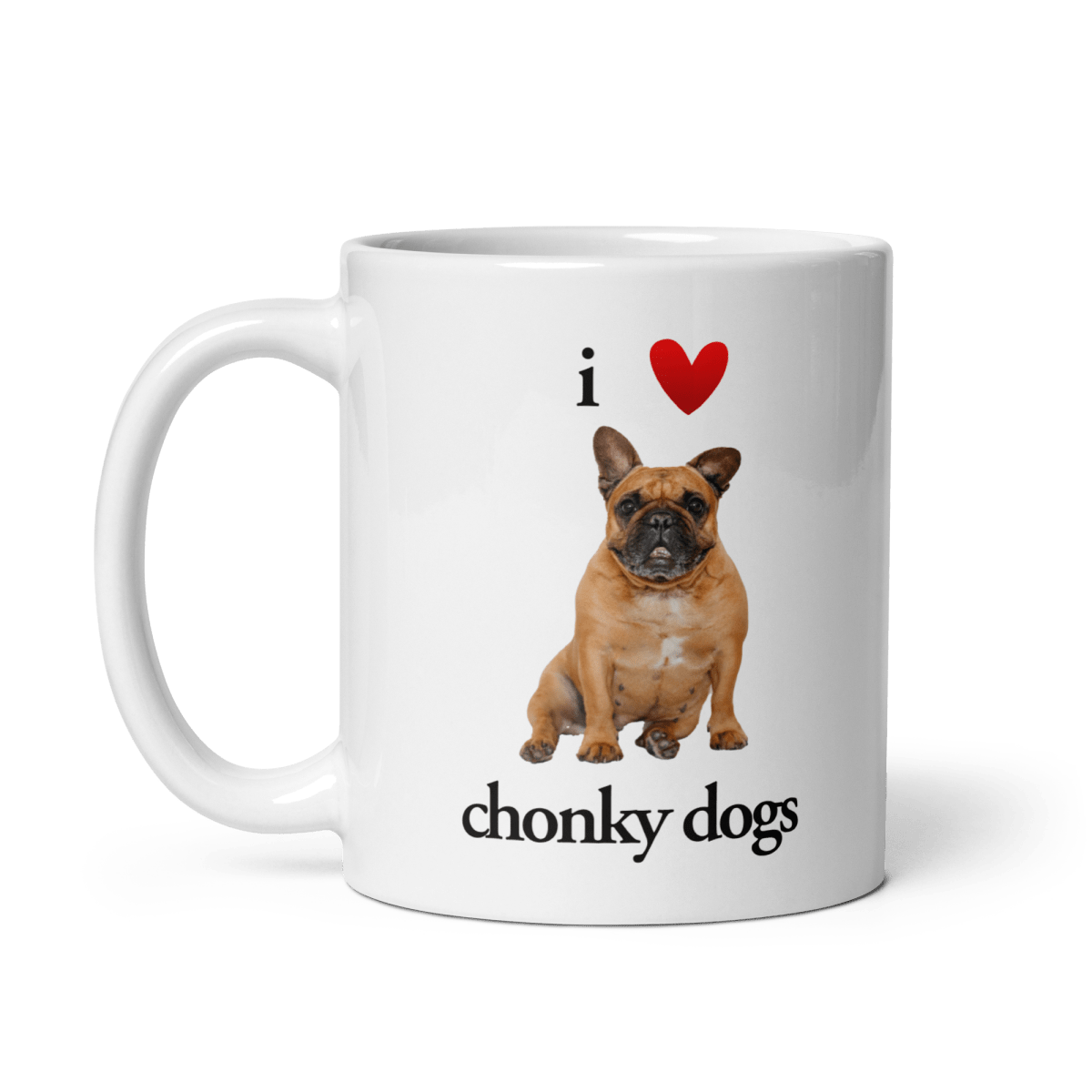 I ❤️ Chonky Dogs Mug - Polychrome Goods 🍊