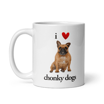 I ❤️ Chonky Dogs Mug - Polychrome Goods 🍊