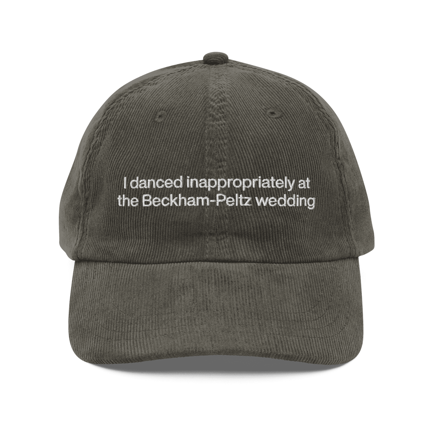 I Danced Inappropriately At The Beckham - Peltz Wedding Hat - Polychrome Goods