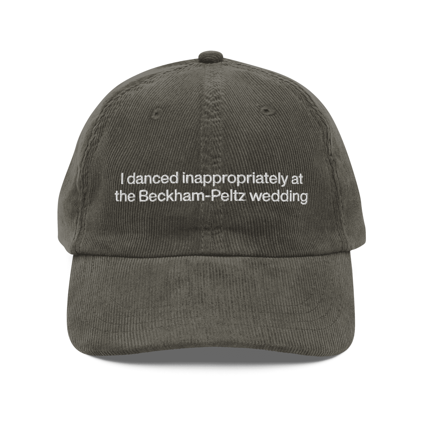 I Danced Inappropriately At The Beckham - Peltz Wedding Hat - Polychrome Goods