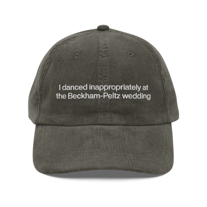 I Danced Inappropriately At The Beckham - Peltz Wedding Hat - Polychrome Goods