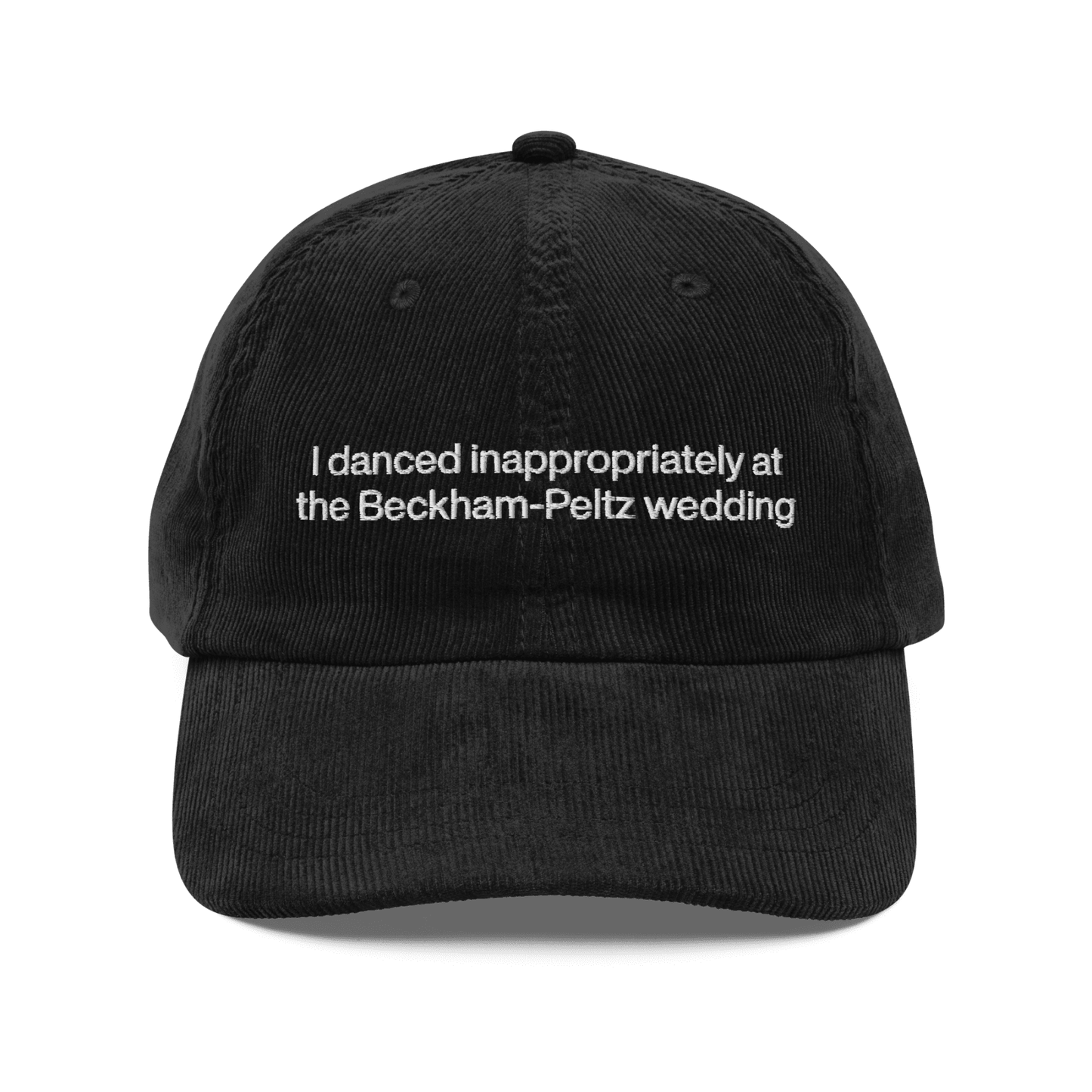 I Danced Inappropriately At The Beckham - Peltz Wedding Hat - Polychrome Goods