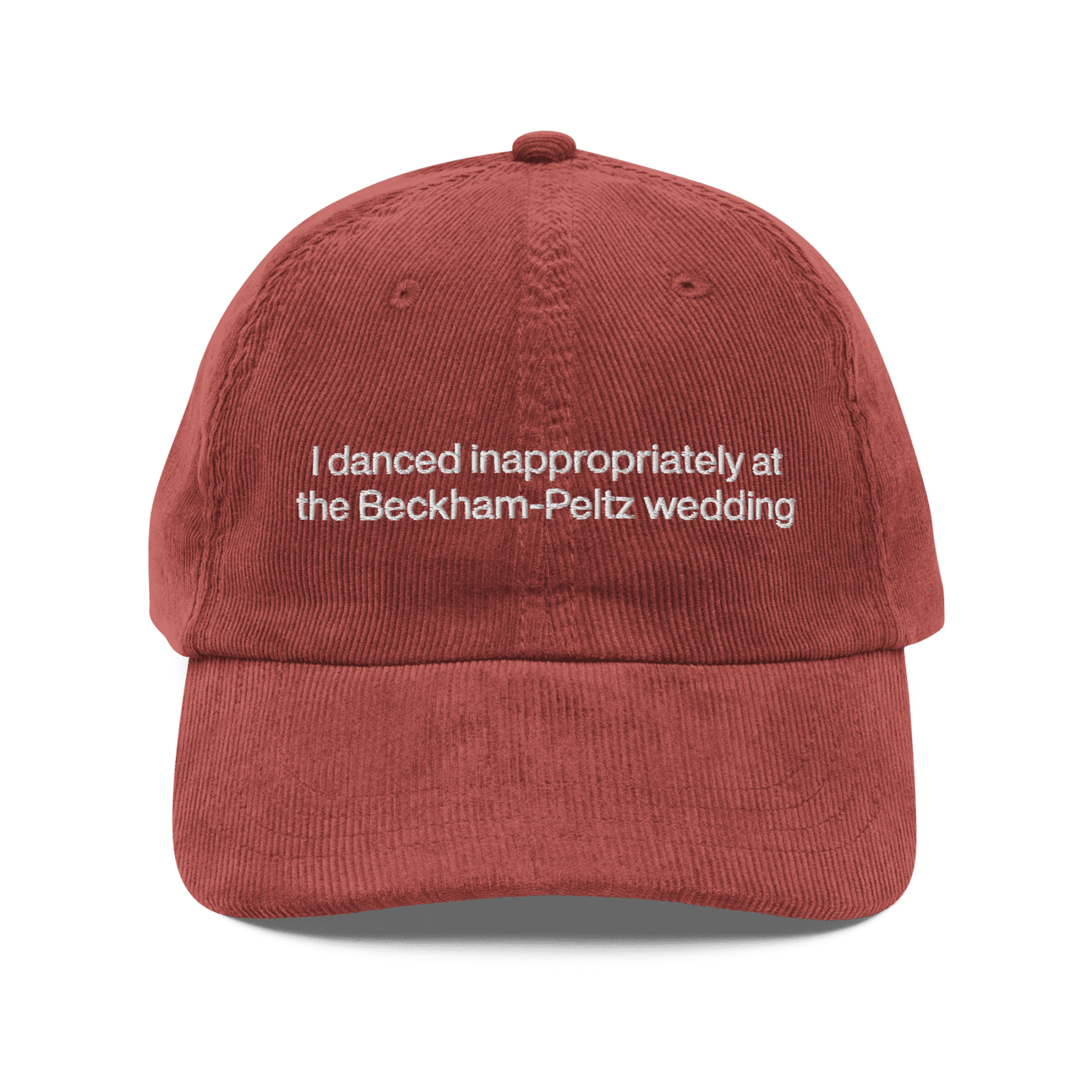 I Danced Inappropriately At The Beckham - Peltz Wedding Hat - Polychrome Goods