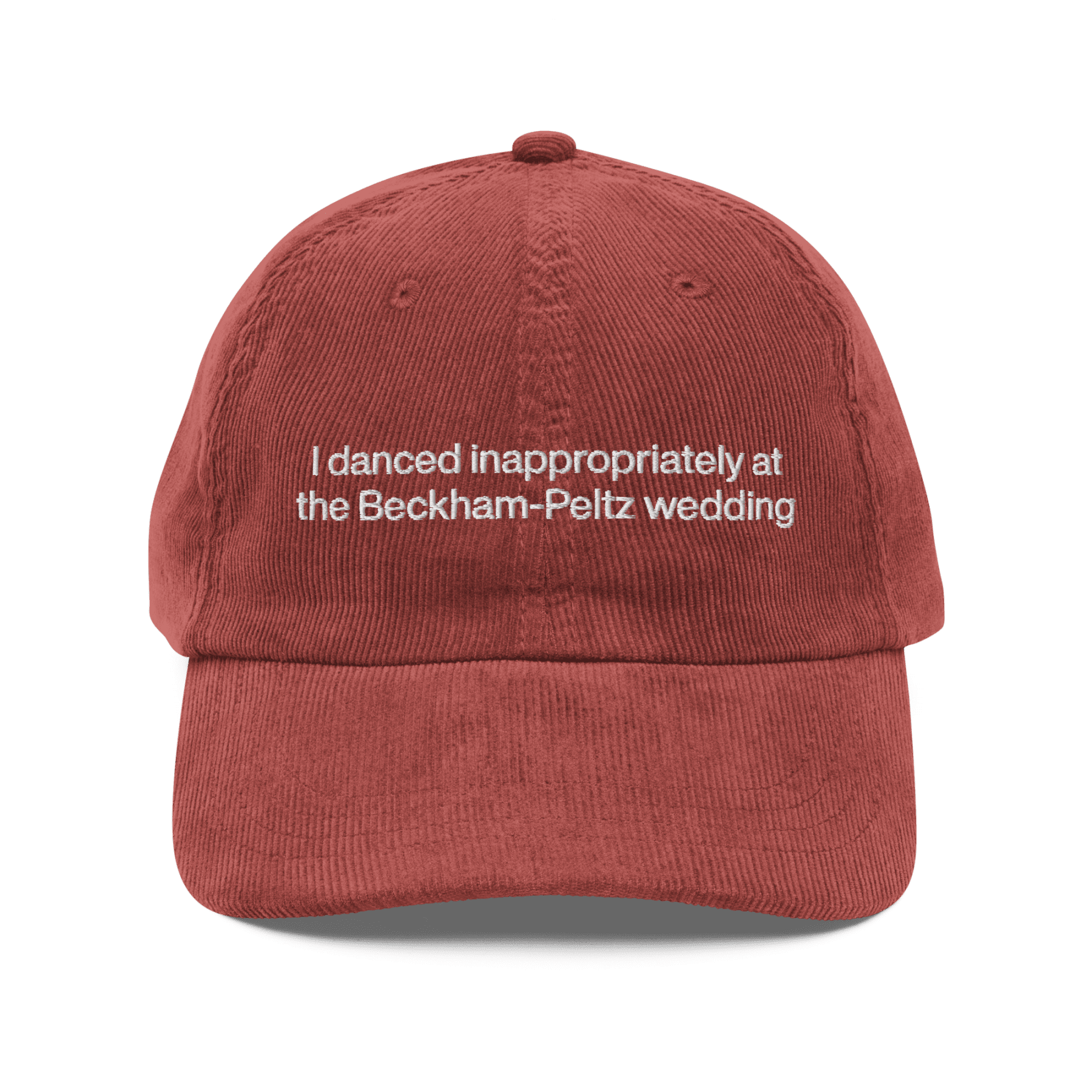 I Danced Inappropriately At The Beckham - Peltz Wedding Hat - Polychrome Goods