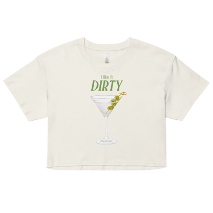 I Like It Dirty Martini Crop Top - Polychrome Goods 🍊