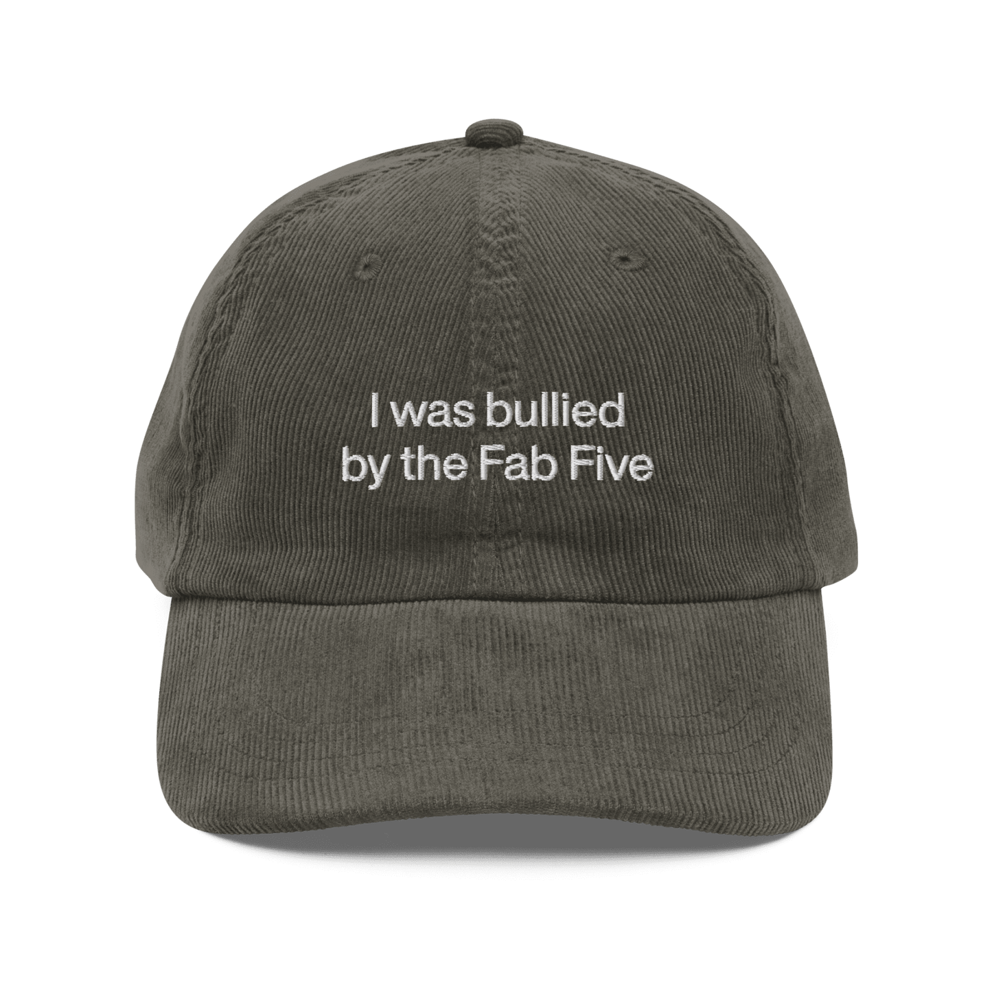 I Was Bullied by the Fab Five Embroidered Hat - Polychrome Goods