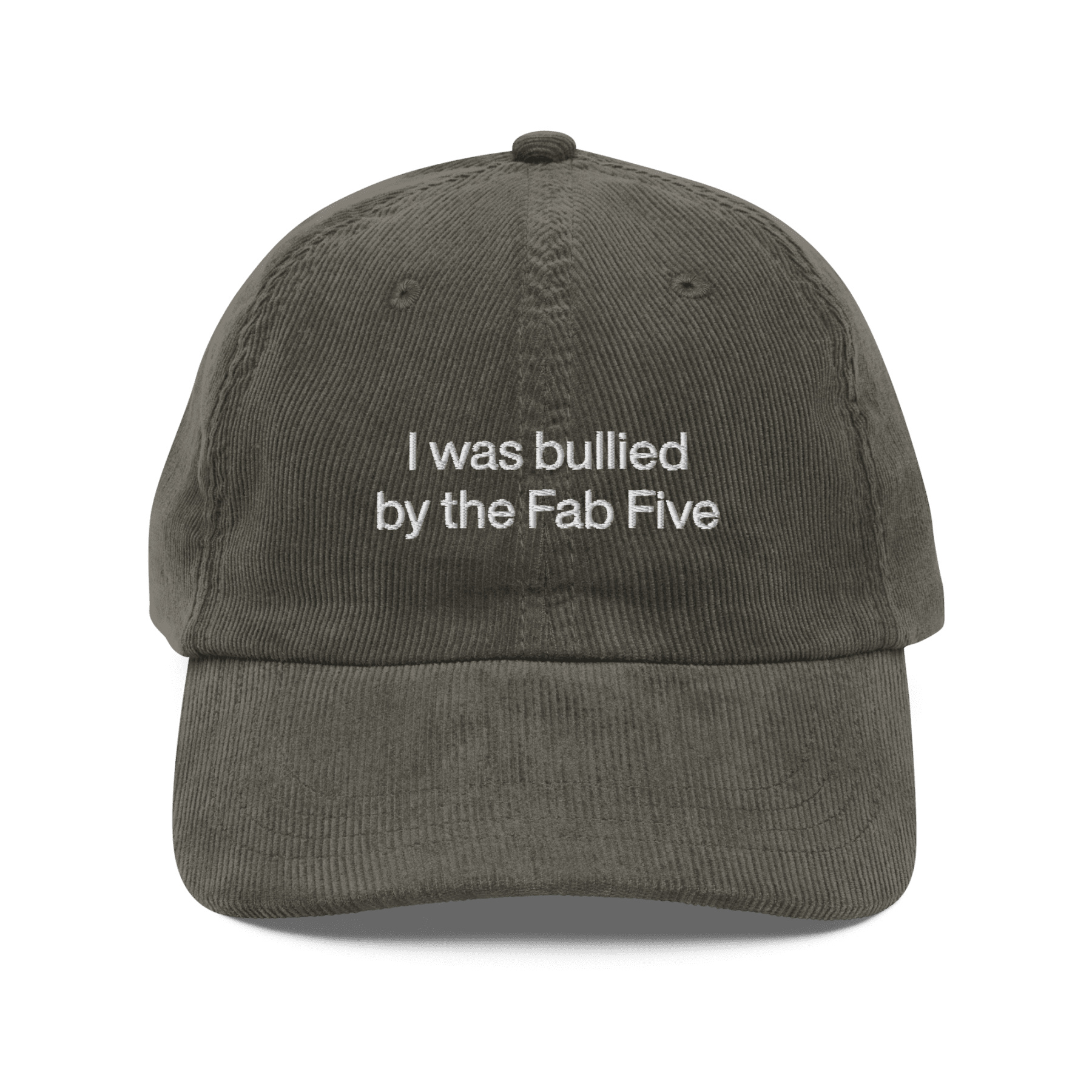 I Was Bullied by the Fab Five Embroidered Hat - Polychrome Goods