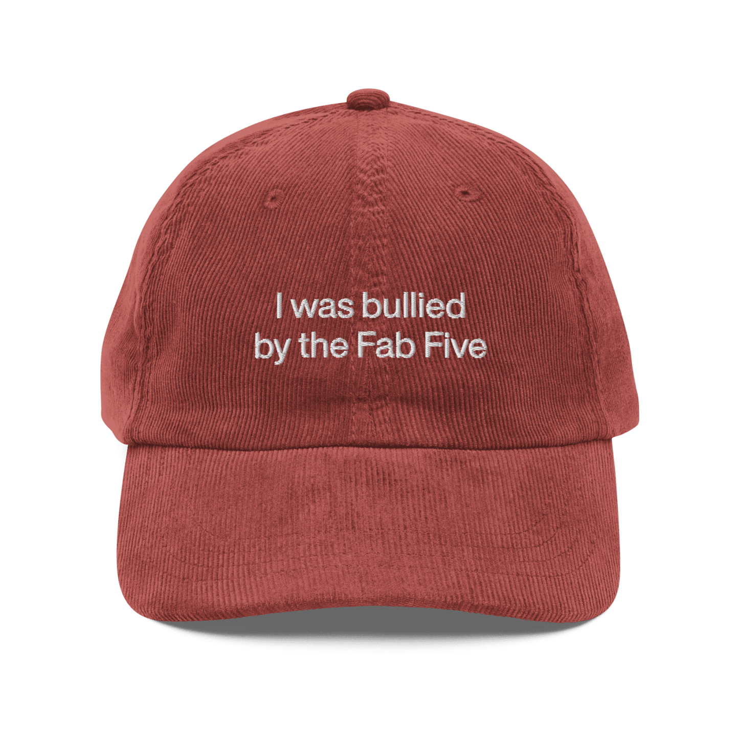 I Was Bullied by the Fab Five Embroidered Hat - Polychrome Goods