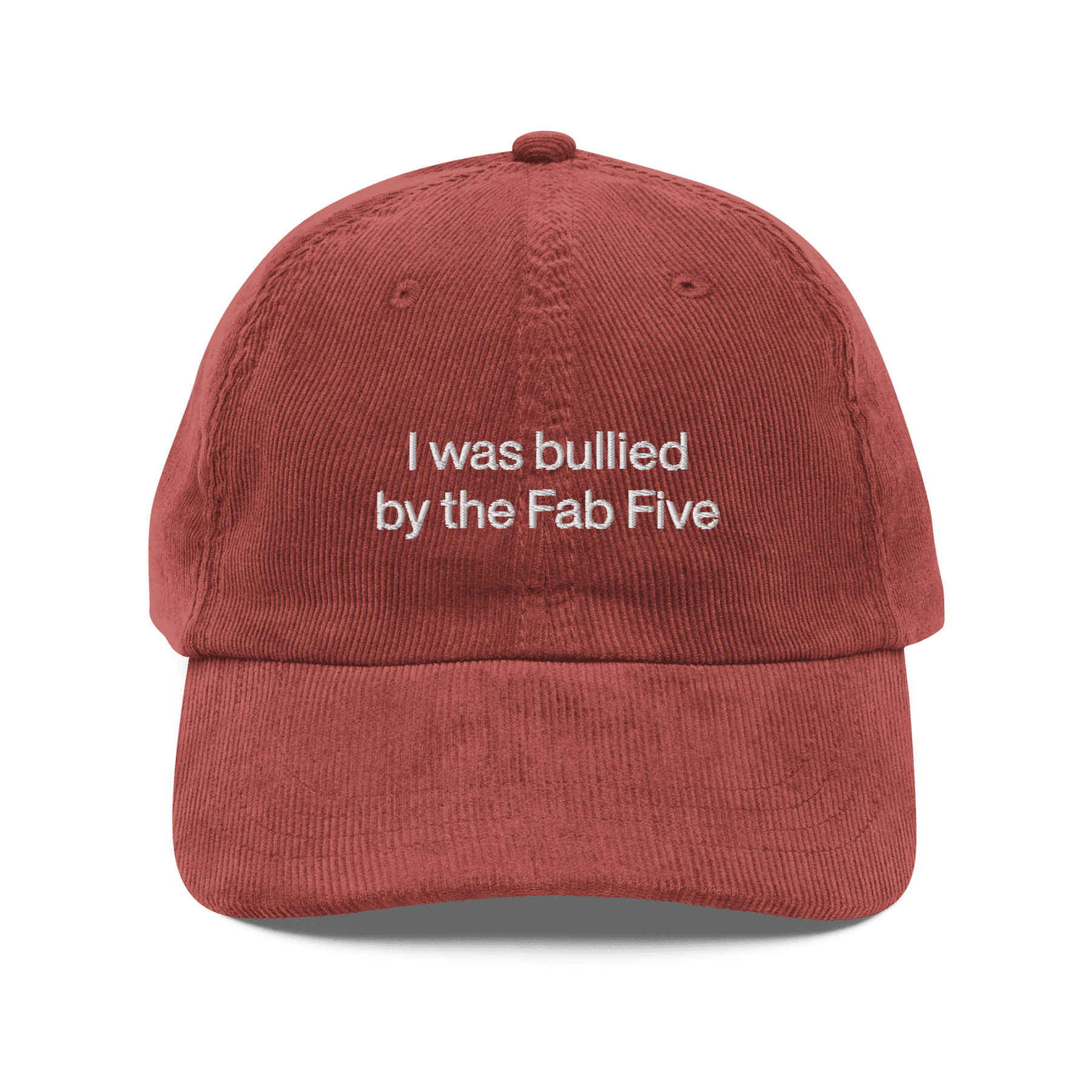 I Was Bullied by the Fab Five Embroidered Hat - Polychrome Goods