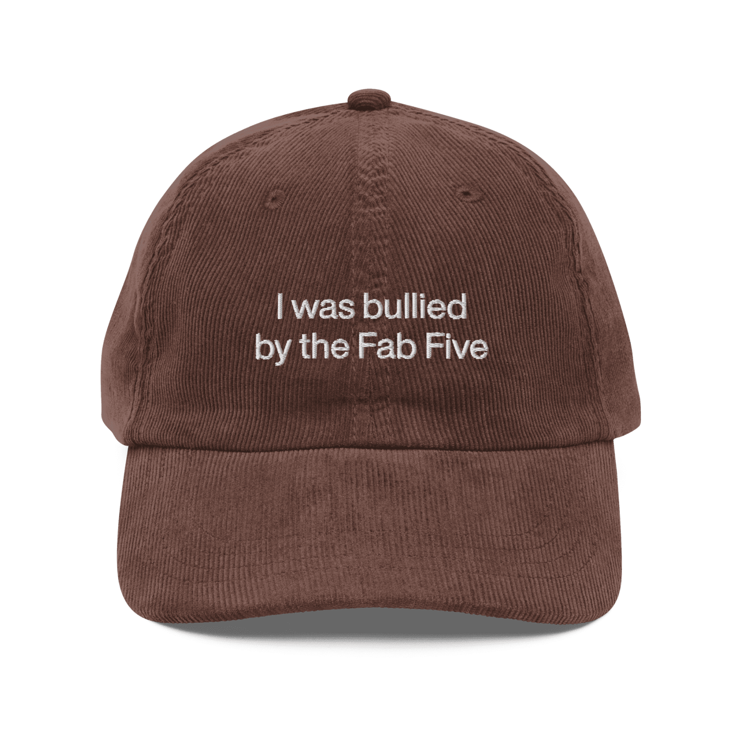 I Was Bullied by the Fab Five Embroidered Hat - Polychrome Goods