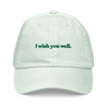 "I Wish You Well" Gwyneth Paltrow Trial Hat - Polychrome Goods 🍊