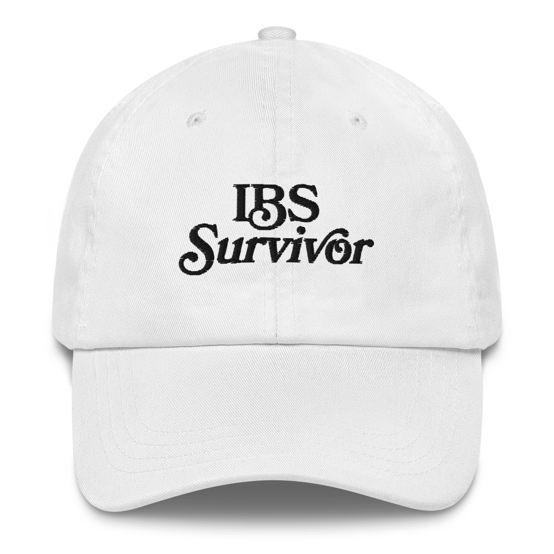 IBS Survivor Embroidered Hat - Polychrome Goods 🍊