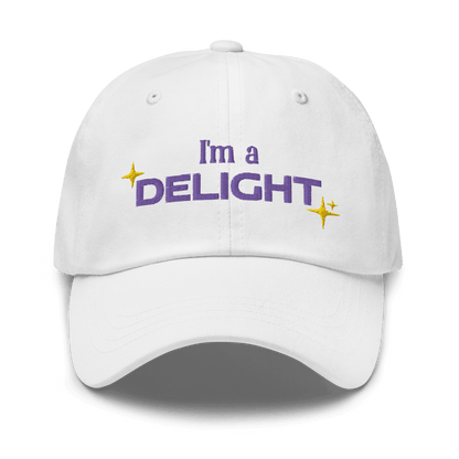 I'm a DELIGHT Embroidered Dad Hat - Polychrome Goods 🍊