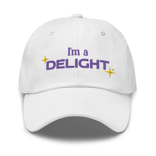 I'm a DELIGHT Embroidered Dad Hat - Polychrome Goods 🍊