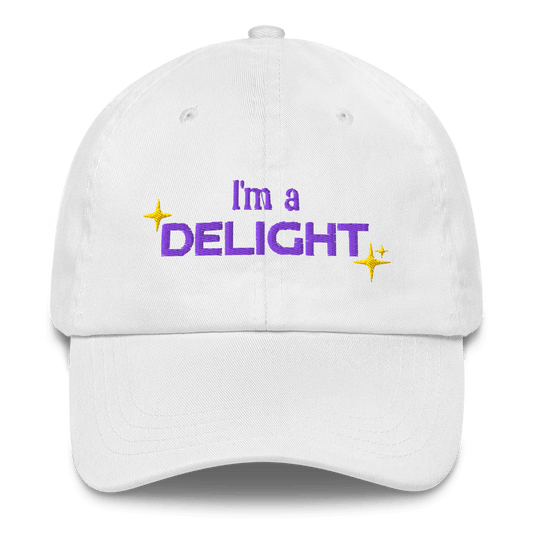 I'm a DELIGHT Embroidered Dad Hat - Polychrome Goods 🍊