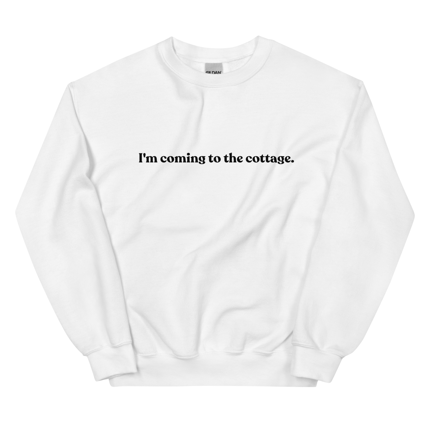 I'm Coming to the Cottage Sweatshirt - Polychrome Goods