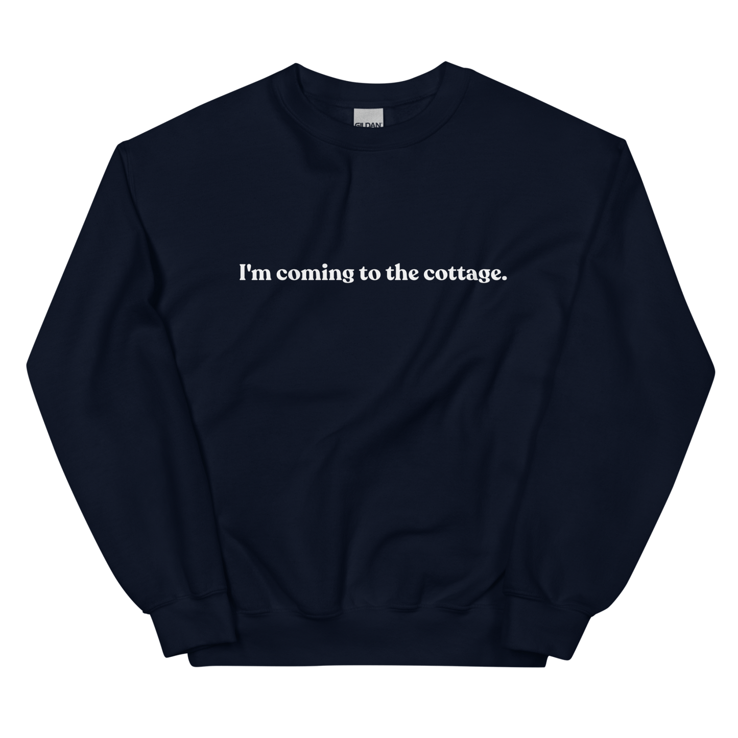I'm Coming to the Cottage Sweatshirt - Polychrome Goods