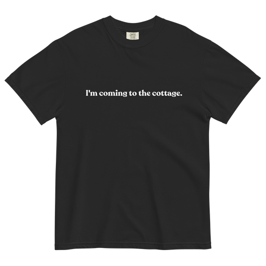 I'm Coming to the Cottage T-Shirt - Polychrome Goods