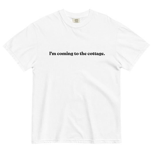 I'm Coming to the Cottage T-Shirt - Polychrome Goods
