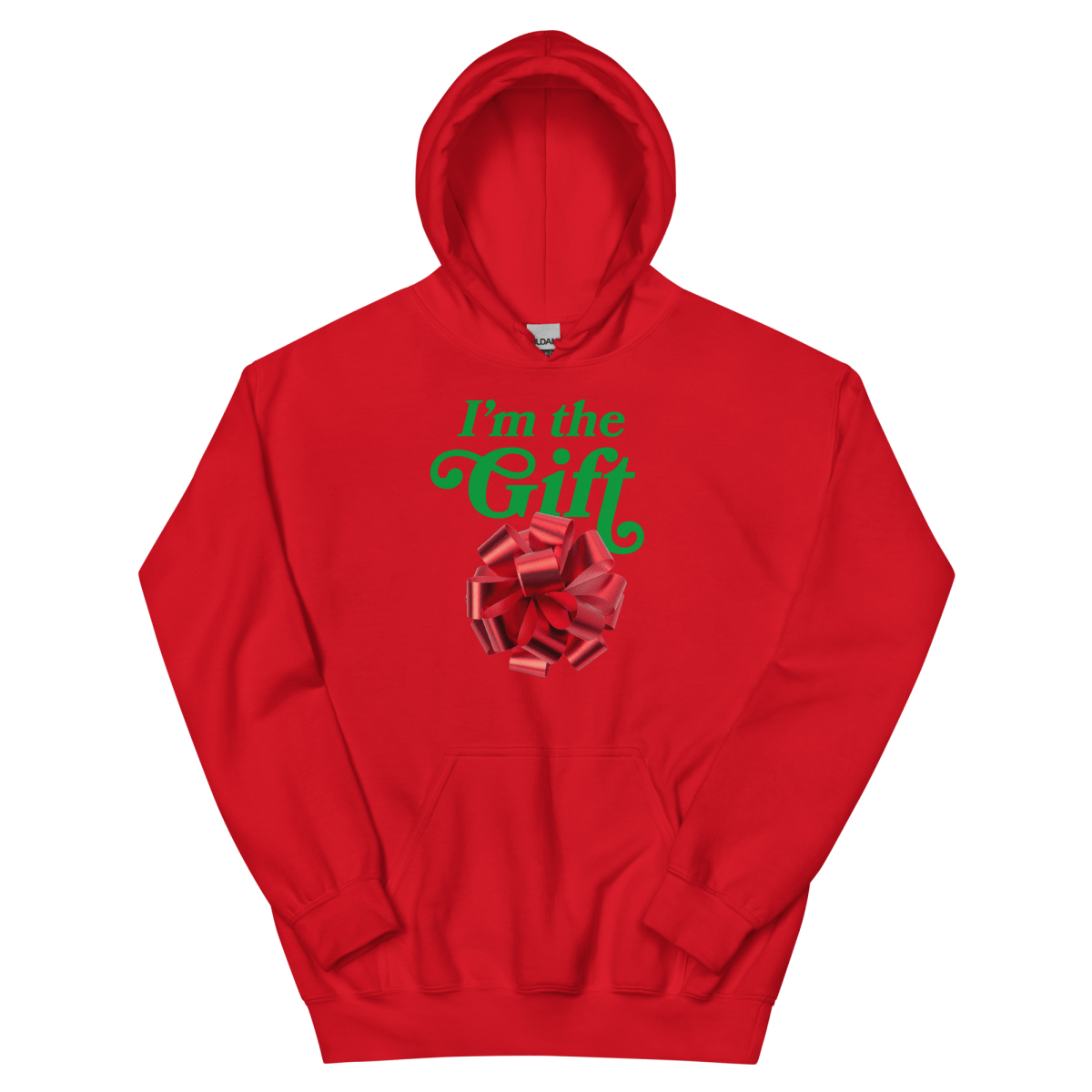 I'm the Gift Christmas Holiday Hoodie Sweatshirt 🎁 - Polychrome Goods 🍊