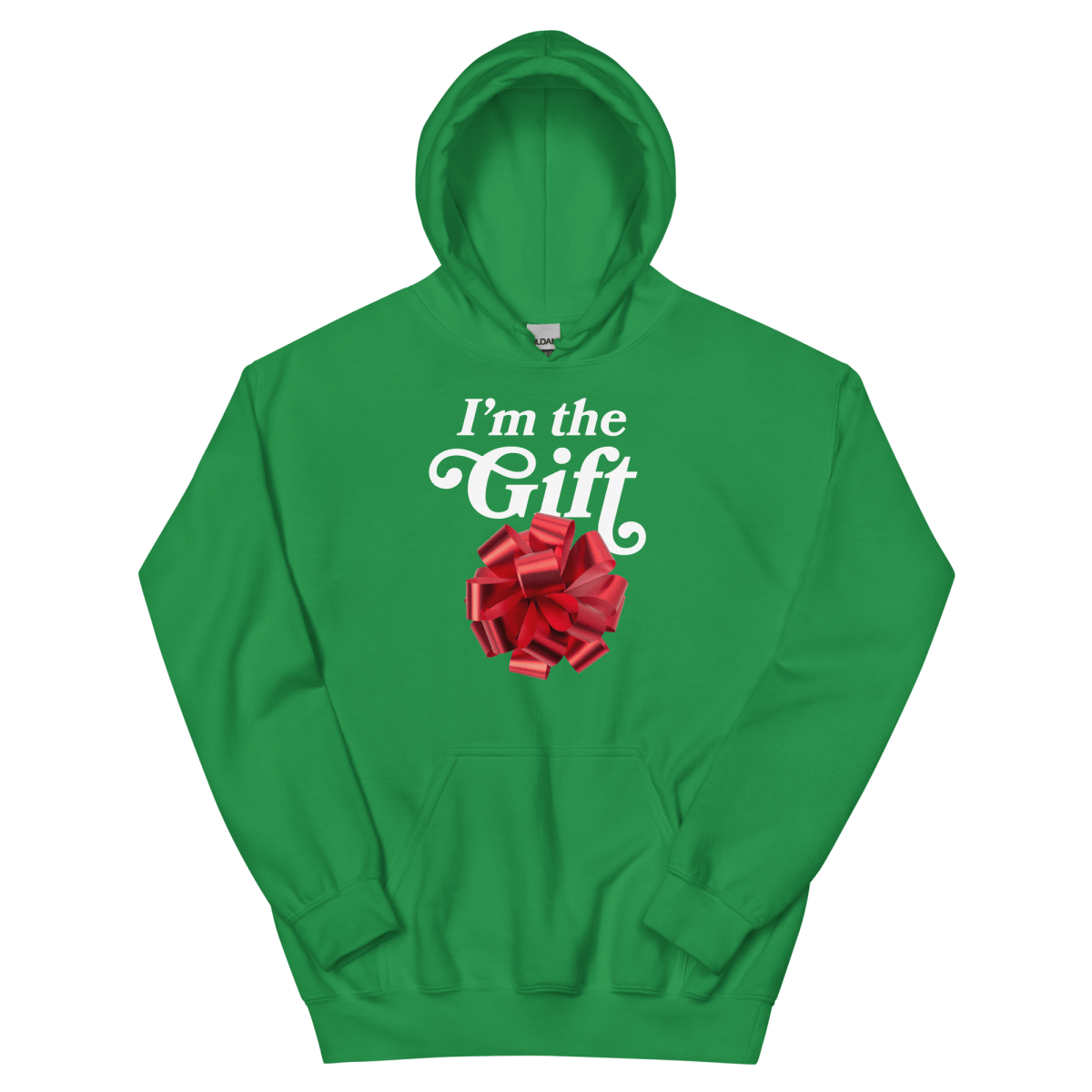 I'm the Gift Christmas Holiday Hoodie Sweatshirt 🎁 - Polychrome Goods 🍊