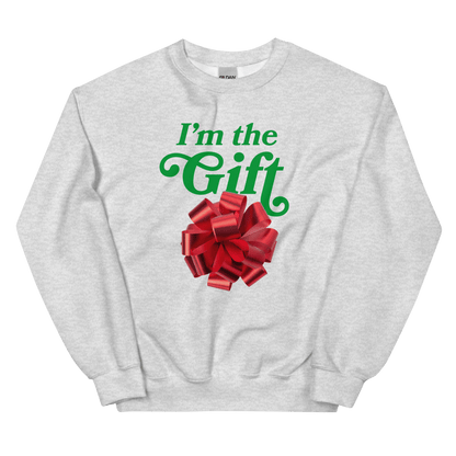 I'm the Gift Christmas Holiday Sweatshirt 🎁 - Polychrome Goods 🍊