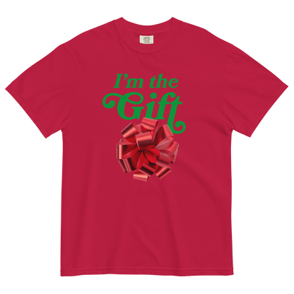 I'm the Gift Christmas Holiday T-Shirt 🎁 - Polychrome Goods 🍊