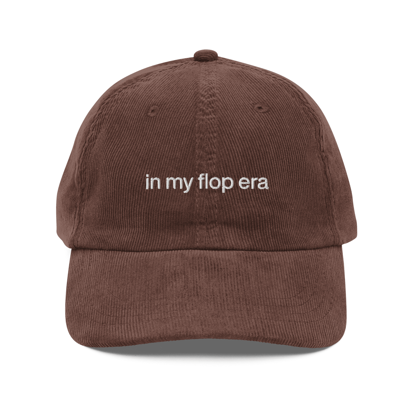 In My Flop Era Embroidered Hat - Polychrome Goods