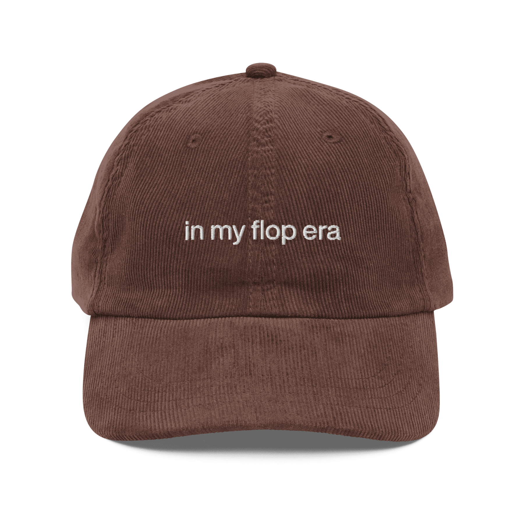 In My Flop Era Embroidered Hat - Polychrome Goods
