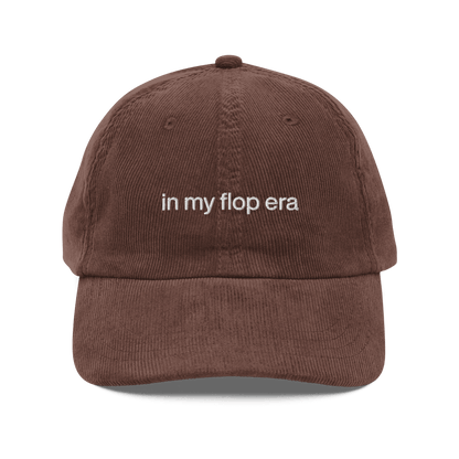 In My Flop Era Embroidered Hat - Polychrome Goods